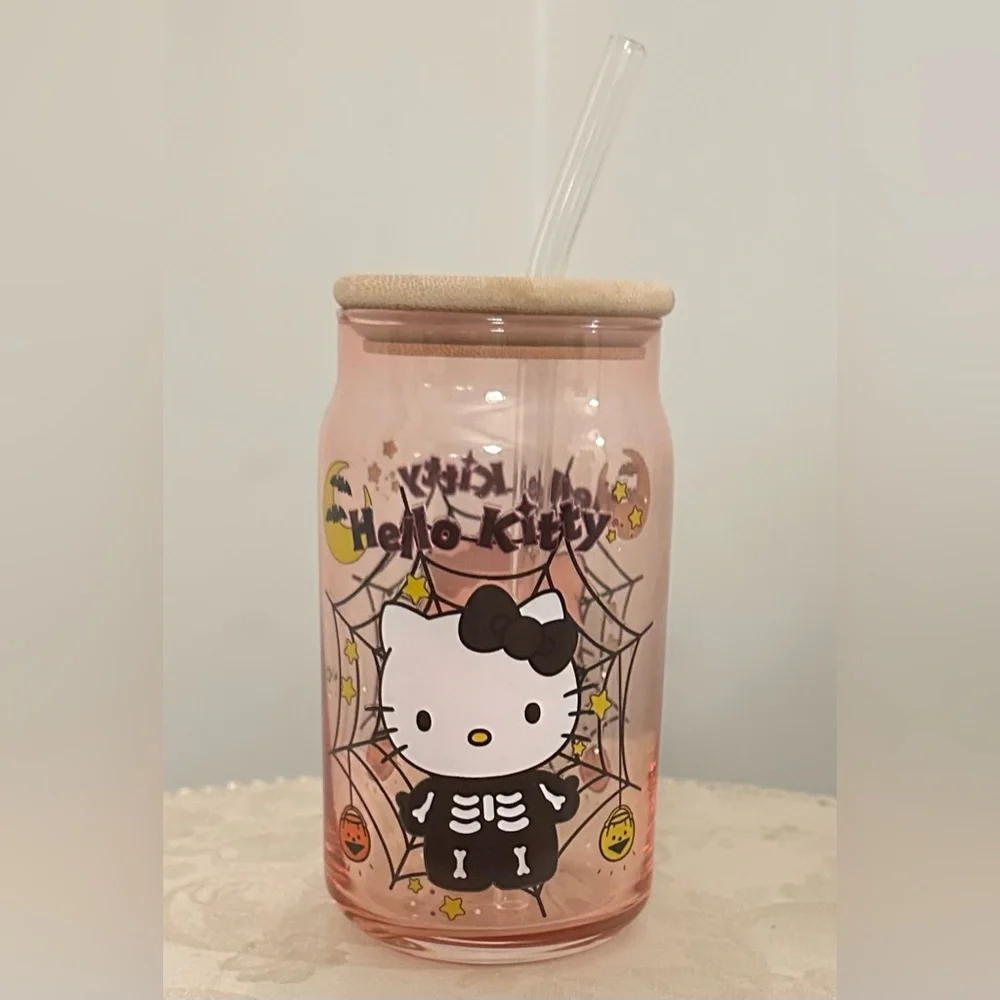 Hello Kitty Pink Skeleton Party Cup